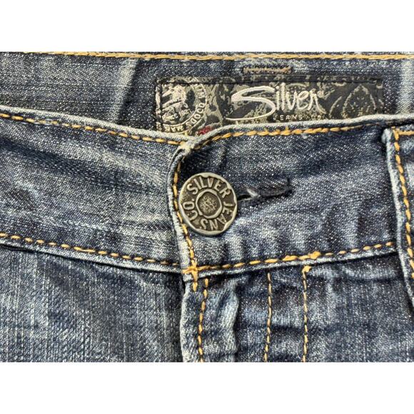 Silver Jeans Co Gordie Men’s W38 L30 Relaxed Fit Straight Leg Denim Jeans - Picture 13 of 15